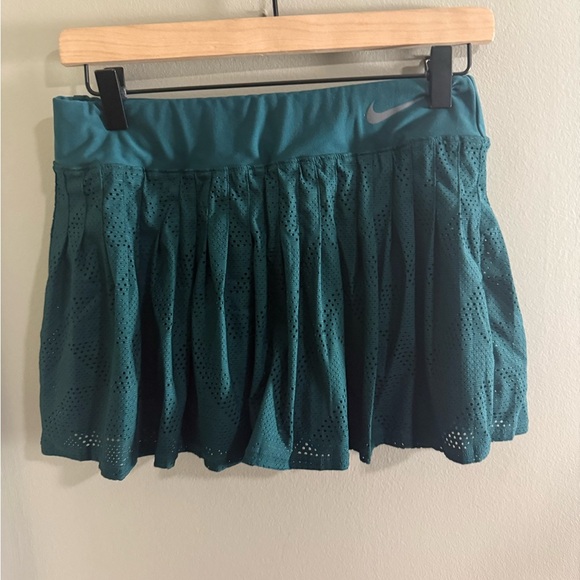 Nike Blue Skater Mini Skirt Athletic Pleated - Picture 1 of 9